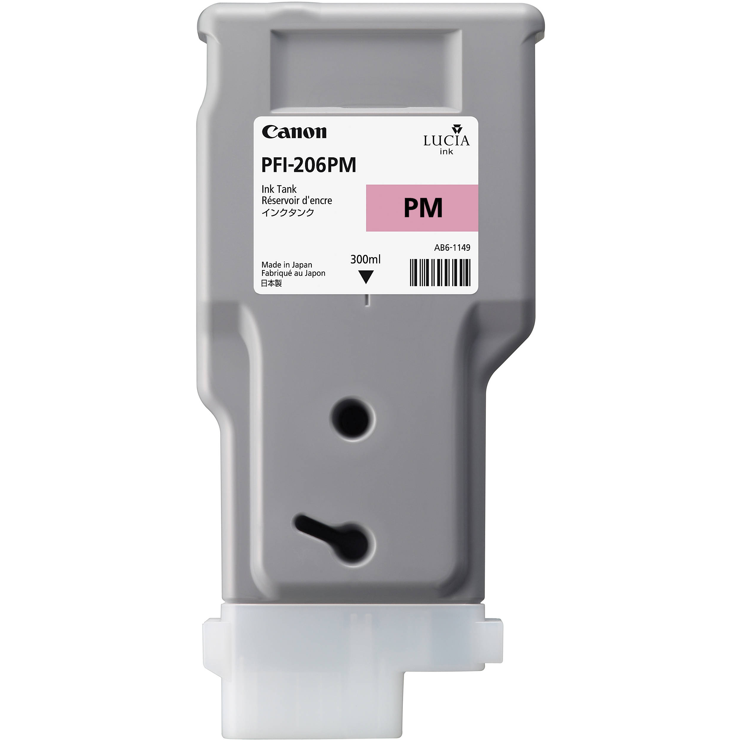 c8d60b42a99ddc381cfc9775f481ab1c-1.jpg Canon PFI-206 Photo Magenta Ink Cartridge (300 ml) - Imagen 1