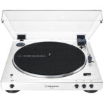 Audio-Technica AT-LP60XBT Tocadiscos estéreo con Bluetooth (Blanco)