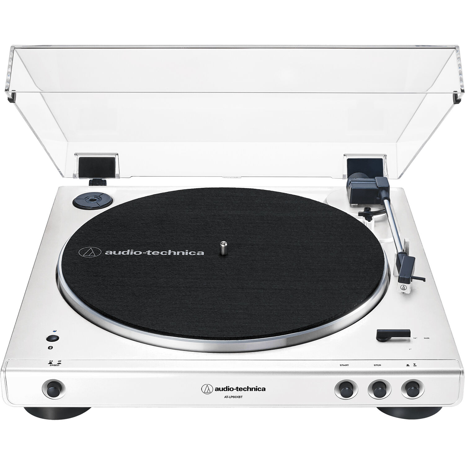 c937c67088e2efb04f78beb691e6b91a.jpg Audio-Technica AT-LP60XBT Tocadiscos estéreo con Bluetooth (Blanco) - Imagen 1