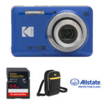 Cámara digital Kodak PIXPRO FZ55 con kit de lujo (azul) - Imagen 3