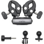 Abrazadera doble resistente DJI Osmo para soporte de motocicleta