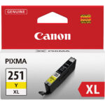 Canon CLI-251Y XL High-Capacity Yellow Ink Tank - Imagen 2