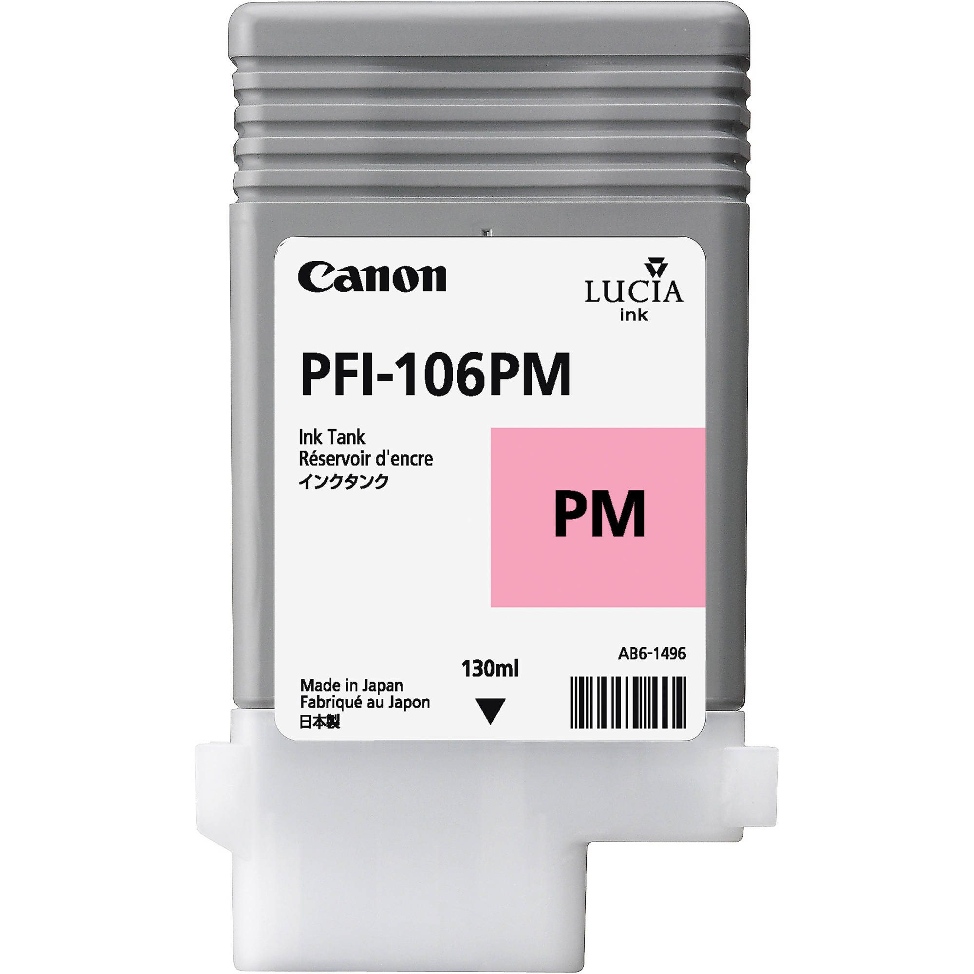 ca2c844243f93900ea2d73952a51dcbd.jpg Canon PFI-106PM Photo Magenta Ink Cartridge (130mL) - Imagen 1