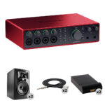Kit de mezcla de interfaz de audio/MIDI Focusrite Scarlett 18i16 USB-C (4.ª generación)