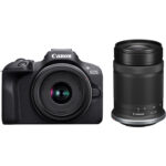 Canon EOS R100 Mirrorless Camera with 18-45mm & 55-210mm Lenses & Essentials+ Kit - Imagen 2