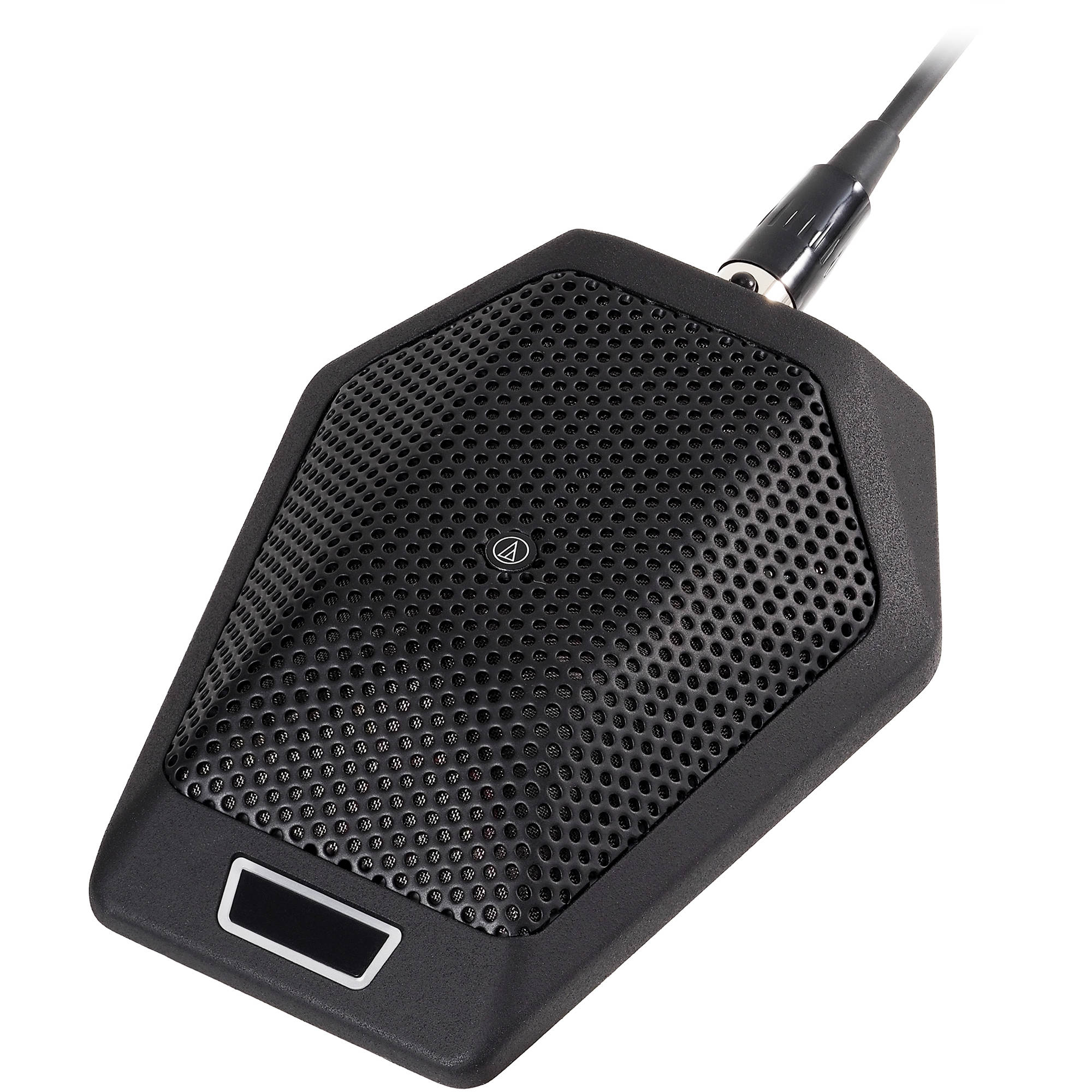 caa31867bb5c586e67015e58f7881bfb.jpg Audio-Technica U891RbO Micrófono de superficie omnidireccional con LED e interruptor local (negro) - Imagen 1