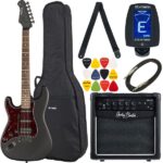 Harley Benton ST-20HSS LH SBK Bundle