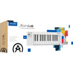 Arturia MicroLab mk3 Teclado de control MIDI USB-C de 25 teclas (blanco) - Imagen 2
