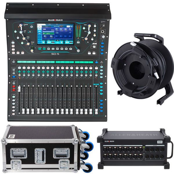 cb03535f69bbc61c7b7f5c614f6677d2.jpg Allen & Heath SQ5, Case, DX168/X Bundle II - Imagen 1