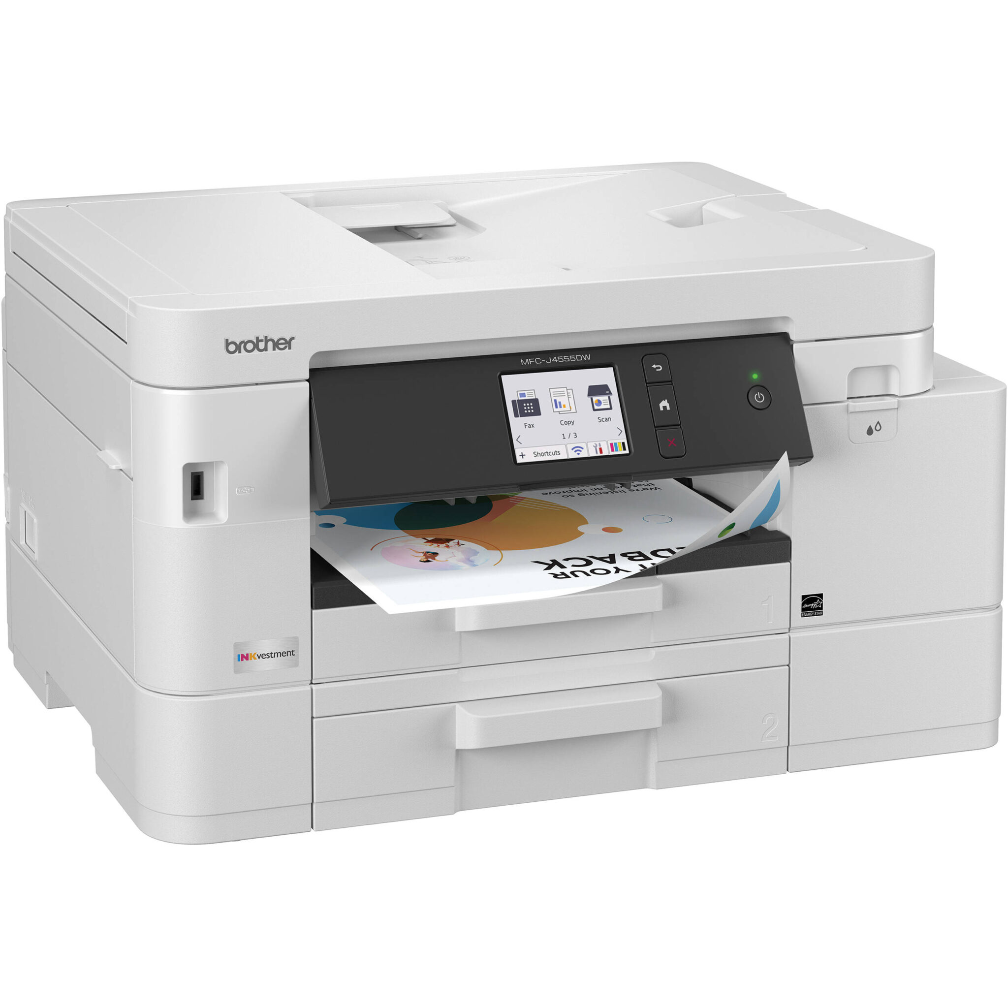 cb13bd8a0796b2084853a48f45894883.jpg Brother MFC-J4555DW INKvestment Tank Wireless All-in-One Color Inkjet Printer - Imagen 1