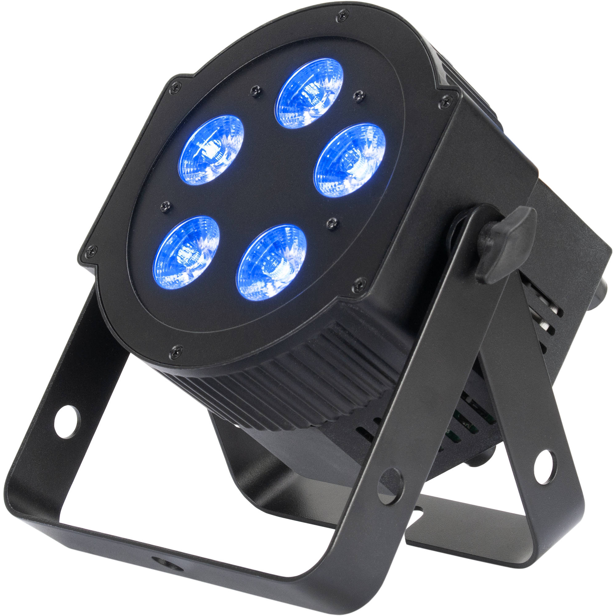 cb28e8405aea784e31befd7a49507050.jpg American DJ 5PX HEX LED Par Fixture (RGBAW+UV, Black) - Imagen 1
