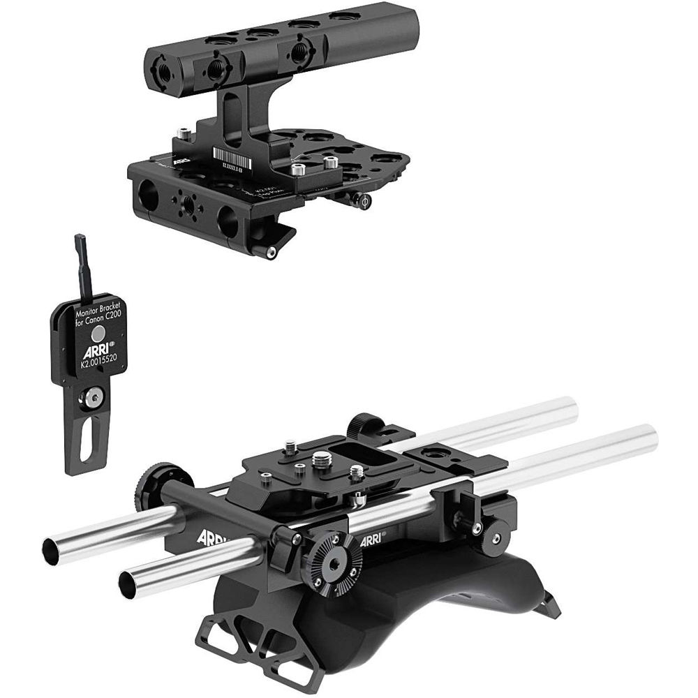 cc0450543f92bf24819eb9fc8a2a5c71.jpg Conjunto de soporte ARRI Pro Cine para Canon C200 - Imagen 1