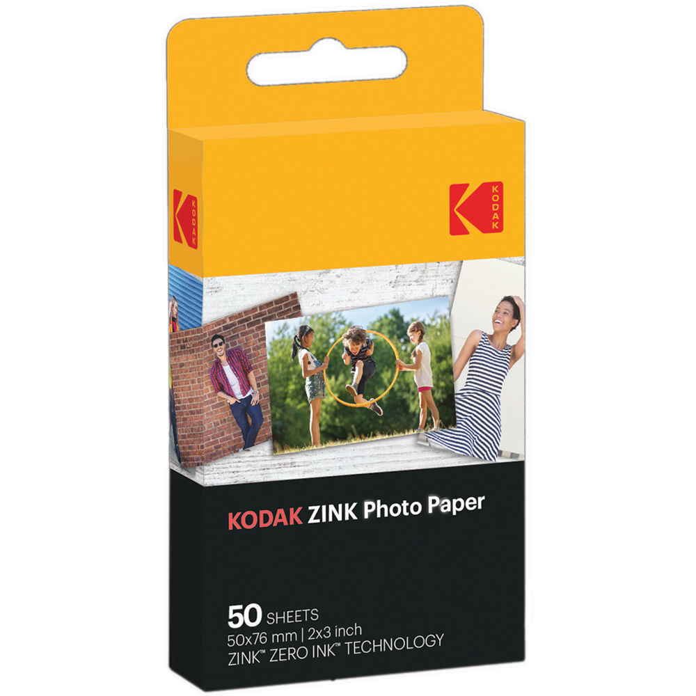 cc0d36389c8b15264b05649725b58d62.jpg Papel fotográfico Kodak ZINK de 2 x 3" (50 hojas) - Imagen 1