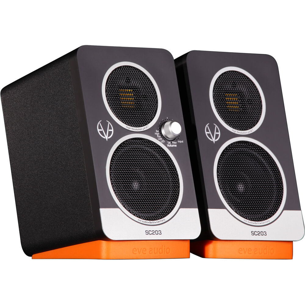 cc4b21b0d3e6171e4f031034a6eebdf4.jpg Eve Audio SC203 Juego de altavoces estéreo de sobremesa (par) - Imagen 1