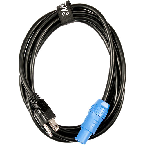 cc8126f7f275af50e094b12e2d8ae50d.jpg American DJ Locking Power Cable to Edison Cable, 10' - Imagen 1