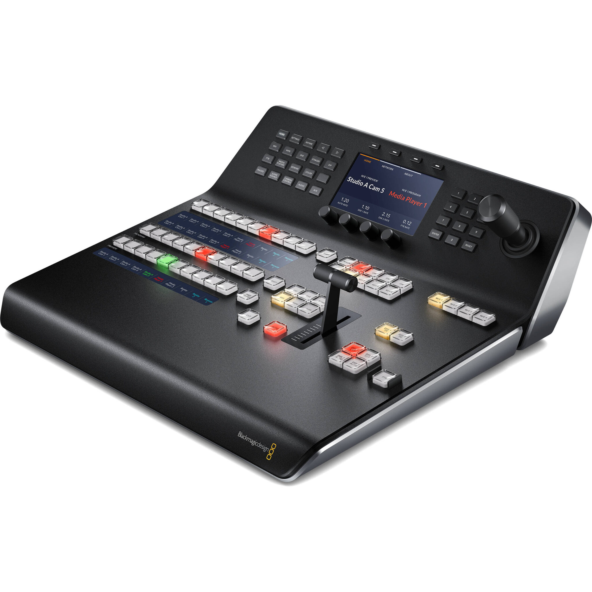 cc8d7f931b862f7dfbf0425f22e6261e-1.jpg Panel avanzado Blackmagic Design ATEM 1 M/E - Imagen 1