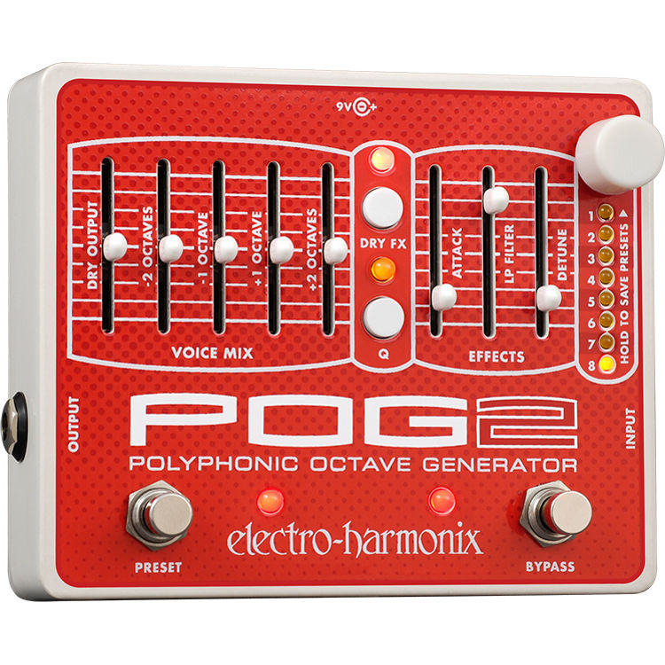 ccb708a65306e3f5ae7215c73e6e3fbb.jpg Pedal generador de octava polifónica Electro-Harmonix POG2 - Imagen 1