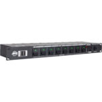 American DJ POW-R BAR RACK USB 10 salidas 2 USB Distribuidor de energía para montaje en rack