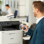 Impresora inalámbrica multifunción láser color empresarial Brother MFC-L8905CDW - Imagen 5