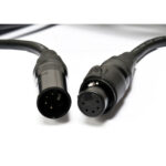 American DJ IP65 5-Pin XLR Seetronic Cable (25') - Imagen 2