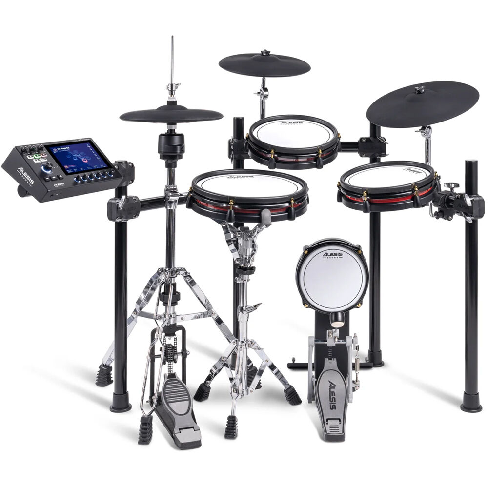 cd55ac59ccd281bfbabd2e911dbf80f9.jpg Alesis Strata Club Batería Electrónica de 4 Piezas - Imagen 1