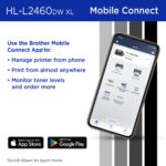 Impresora láser monocromática compacta Brother HL-L2460DW XL (kit de 2 tóner, 4200 páginas) - Imagen 5