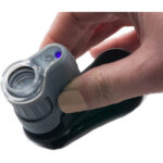 Microscopio de bolsillo Carson MicroMini con clip adaptador para smartphone - Imagen 6