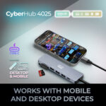 Ahora CyberHub 4025 Concentrador multipuerto USB-C 7 en 1 - Imagen 12