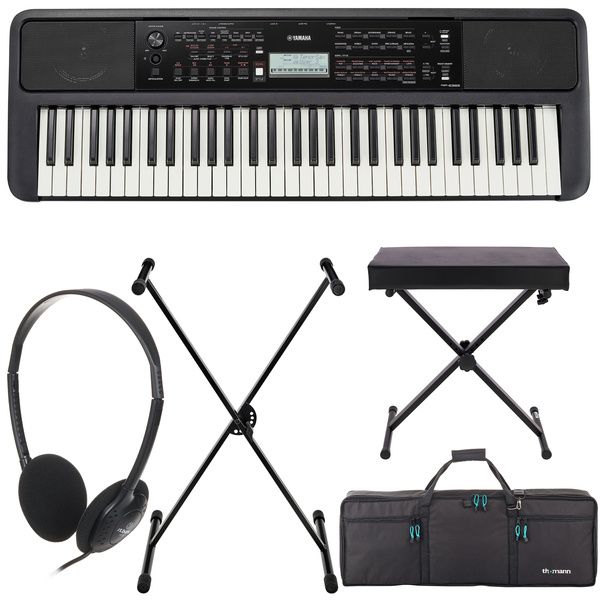 cec1d551491e06109010d923f8b38a8e.jpg Yamaha PSR-E383 Deluxe Bundle - Imagen 1