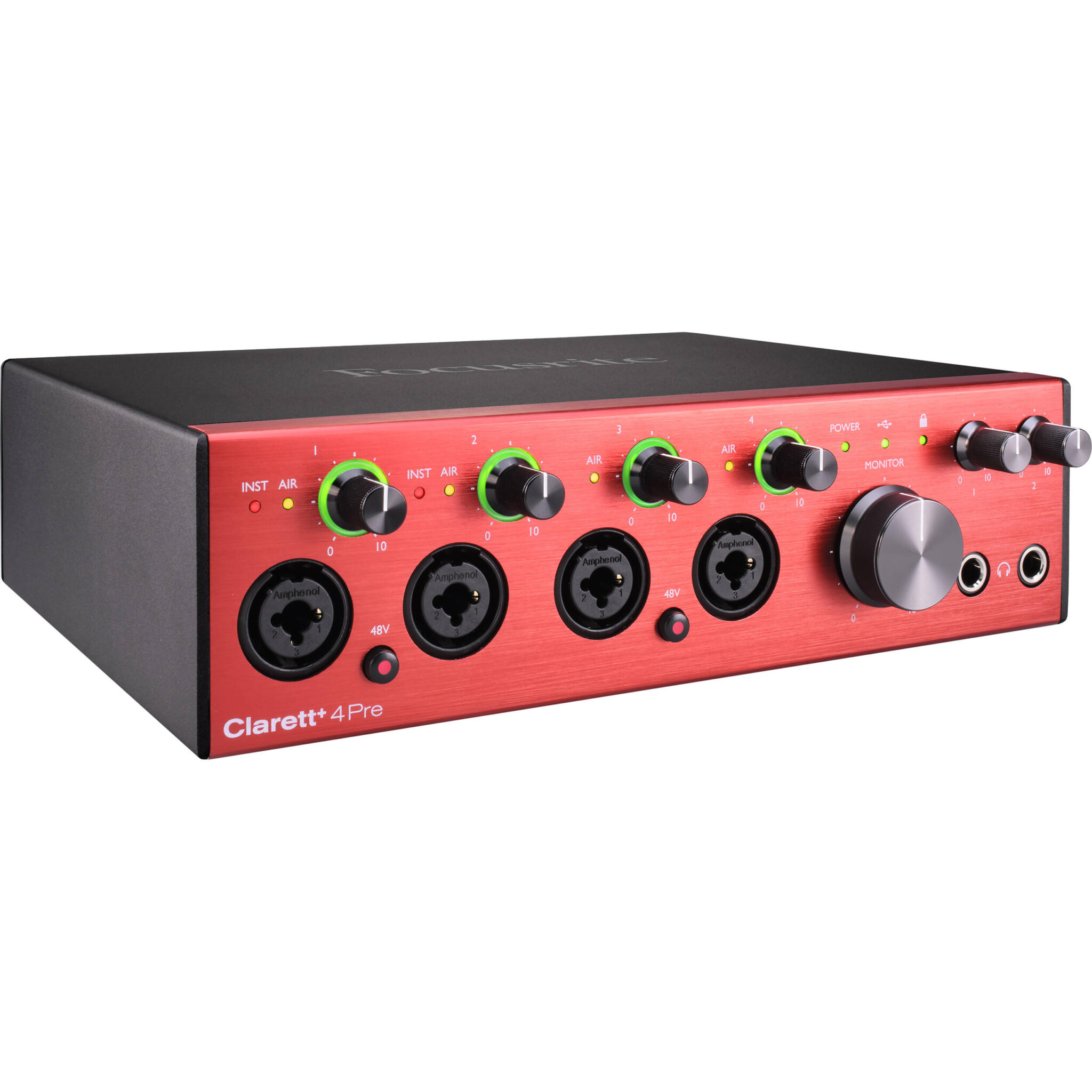ceeca99358d6eb030085c4dd5fbea541-1.jpg Interfaz de audio/MIDI Focusrite Clarett+ 4Pre Desktop 18x8 USB-C - Imagen 1