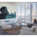 Leica Cine 1 Proyector de cine en casa inteligente de alcance ultracorto XPR UHD 4K de 100" y 3000 lúmenes - Imagen 13