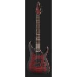Harley Benton Amarok-6 BKRD Quilted B Bundle - Imagen 2