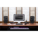Adam Professional Audio A4V 130W Monitores de estudio activos de 4" con kit de estudio de subwoofer de 8" - Imagen 6
