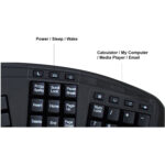 Adesso TruForm 450 Teclado ergonómico con panel táctil USB - Imagen 7