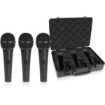 Behringer XM1800S Micrófono dinámico supercardioide para voz e instrumentos (paquete de 3) - Imagen 4