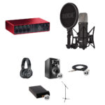 Focusrite Scarlett 18i16 USB-C Audio/MIDI Interface Home Studio Kit (4ta generación)