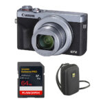 Canon PowerShot G7 X Mark III Digital Camera with Accessories Kit (Silver) - Imagen 2