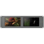 Monitores duales 6G-SDI 6G-SDI montados en bastidor Blackmagic Design SmartScope Duo 4K