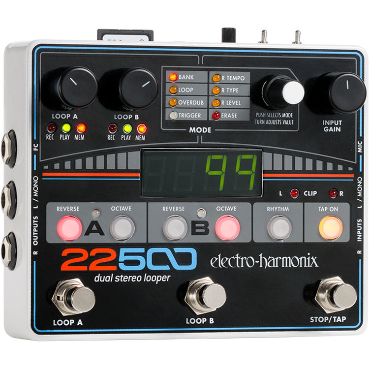 d0faad12a1c4d04d0be9d863bce95894-2.jpg Pedal de looper estéreo dual Electro-Harmonix 22500 - Imagen 1