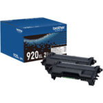 Impresora láser monocromática Brother HL-L5210DW Wi-Fi con kit de cartuchos de tóner negro de alto rendimiento TN920XL2PK - Imagen 2