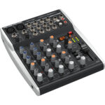 Behringer XENYX 1002SFX Mezclador analógico premium de 10 entradas con Klark Teknik FX y transmisión USB