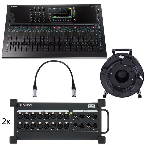 d1bfeab716eb4fc21d1bfd5d8317ff5d.jpg Allen & Heath QU-7 Stagebox Bundle - Imagen 1