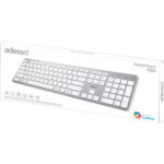 Teclado Adesso EasyTouch 730 (Blanco) - Imagen 12