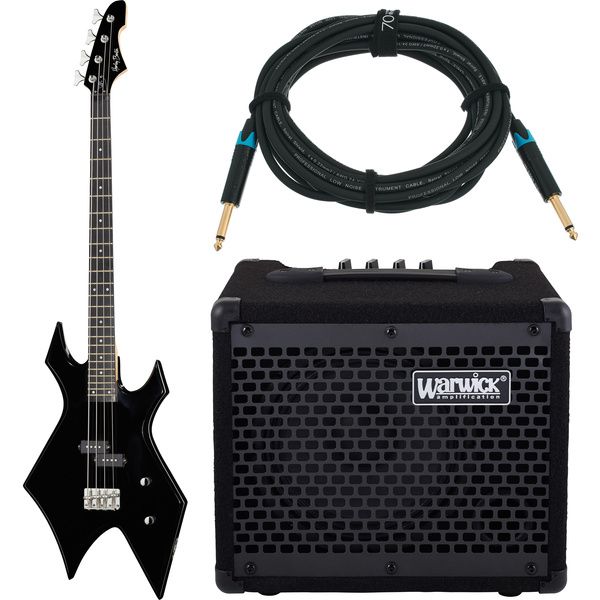 d3561fee202e9902a304e0ec82dcc898.jpg Harley Benton WB-20BK Rock Series w/Warwick - Imagen 1