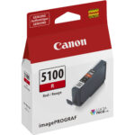 Canon PFI-5100 LUCIA PRO II Red Ink Tank (14.4mL) - Imagen 2