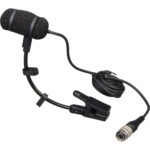 Micrófono de clip de condensador cardioide Audio-Technica PRO 35cW con conector estilo cW