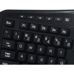 Adesso Tru-Form 150 Teclado ergonómico iluminado de 3 colores (negro) - Imagen 7