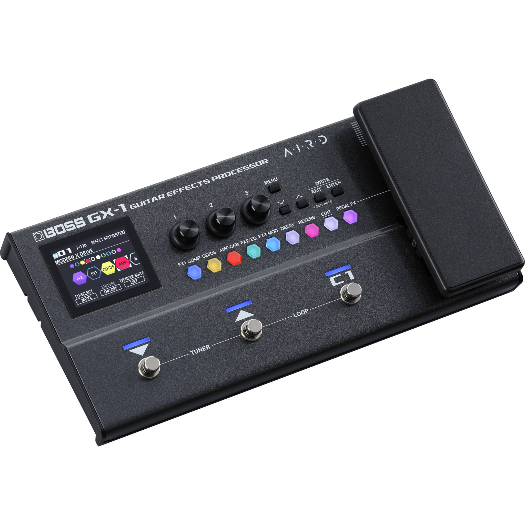 d48cd22ce53e1b3f6cb211e202417f6d.jpg Pedal procesador multiefectos BOSS GX-1 con Bluetooth - Imagen 1