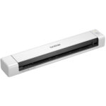 Escáner de documentos móvil compacto Brother DS640 con kit de estuche Ruggard EVA