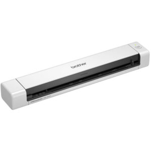 Escáner de documentos móvil compacto Brother DS640 con kit de estuche Ruggard EVA